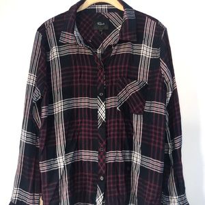 NWT Rails Hunter Plaid Top